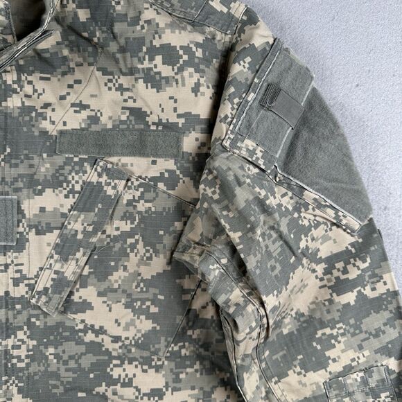 US Military ACU Army Combat Uniform Coat UCP Digital Camo Ripstop Medium Reg - Picture 3 of 16